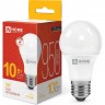 Лампа светодиодная IN HOME LED-A60-VC 10Вт 230В Е27 3000К 950Лм 4690612020204